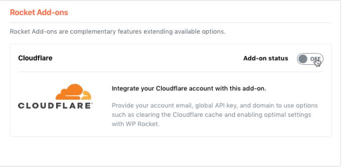wp rocket with cloudflare