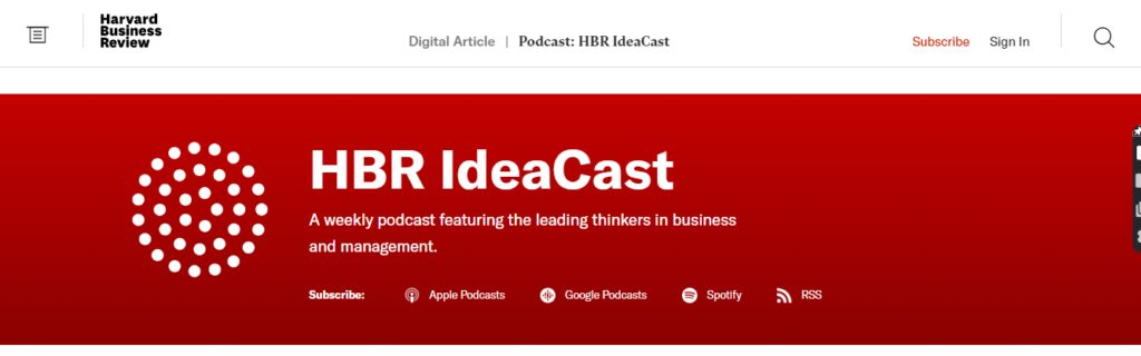 hbr ideacast podcast